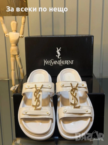 Yves Saint Laurent Дамски Чехли - Различни Цветове Код SK1781, снимка 4 - Чехли - 55195263