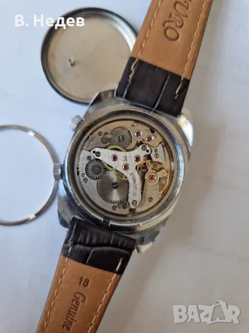 POLJOT Alarm; Полет звънец, кал 2612.1, СССР, т. зелен ЦБ!, снимка 8 - Мъжки - 55527469