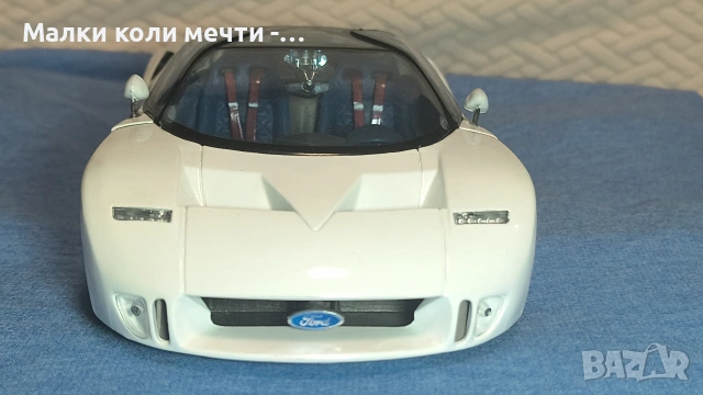 Метална кола Ford GT , мащаб 1:18 , снимка 3 - Колекции - 55081208