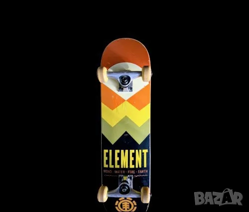 ELEMENT 80x20cm Wind Water Fire Earth Pro Series Skateboard Complete Skate Сглобен скейт Елемент