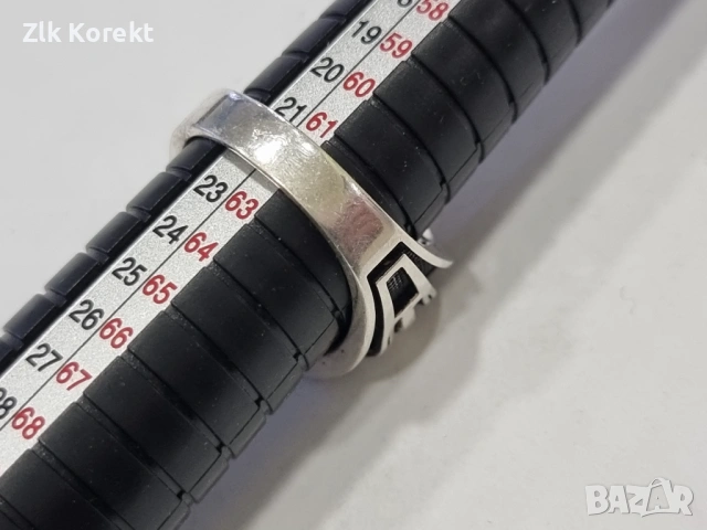 мъжки сребърен пръстен 10 гр. 925, снимка 12 - Пръстени - 54369644