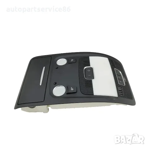 Предна вътрешна черна плафонна лампа на покрив за Audi A4 B8 1.8 TFSI (2008) 8T0947135D OEM