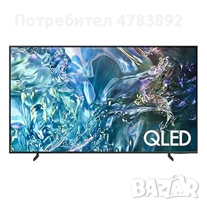 SAMSUNG QLED 55Q60D 4K Ultra HD Smart TV 138cm (2024 Model) с телевизия