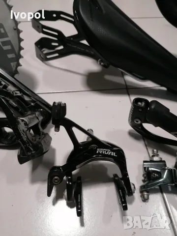 Шосеен ТТ - Триатлон Монтаж SRAM,ROTOR,ZIPP, снимка 3 - Велосипеди - 55298745