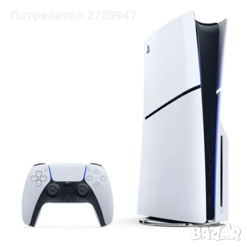 Ps5 slim 1TB DISC + GTA5 гаранционен