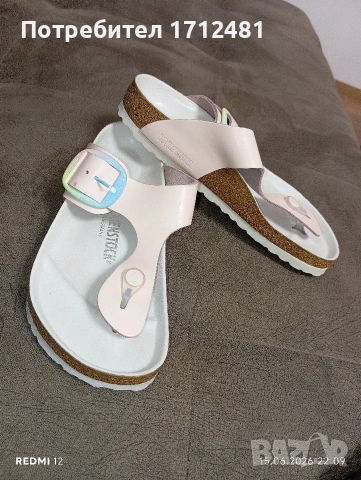 Birkenstock 38 номер , снимка 6 - Чехли - 54952371