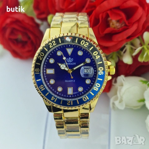 Monaco Gold Edition – мъжки часовник с 18К златно покритие