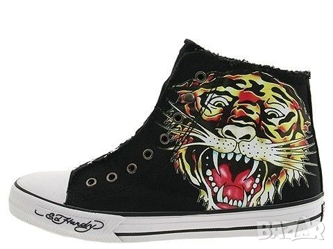 Ed Hardy оригинални унисекс кецове Uk3,5/37, снимка 4 - Кецове - 54299020