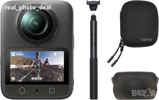 екшън камера DJI Osmo 360 Travel Combo - чисто нова, 2г. гаранция