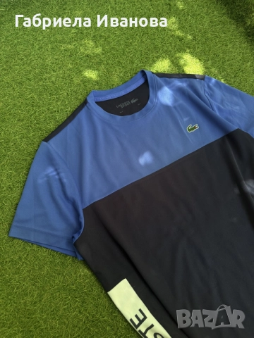 Мъжка тениска Lacoste Sport, снимка 3 - Тениски - 55463566