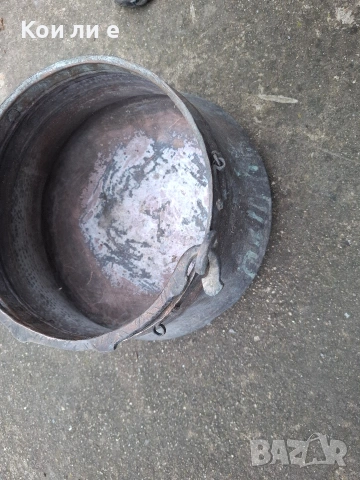 Голям бакър котел , снимка 7 - Антикварни и старинни предмети - 54030956