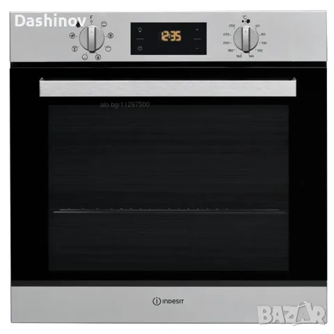 НОВО!Indesit IFW 6544 IX Фурна за вграждане, 71, А, Механично 