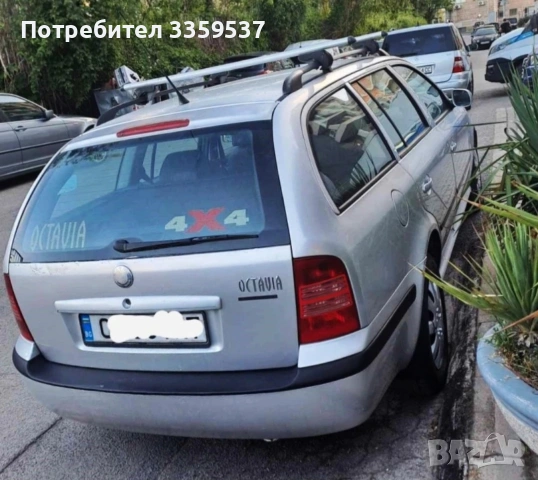 Skoda Octavia/Шкода Октавиа 4х4/1.9TDI, снимка 4 - Автомобили и джипове - 54610950