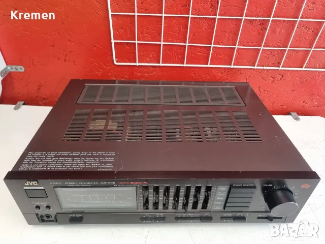 Усилвател JVC A-X400, снимка 3 - Ресийвъри, усилватели, смесителни пултове - 55535624