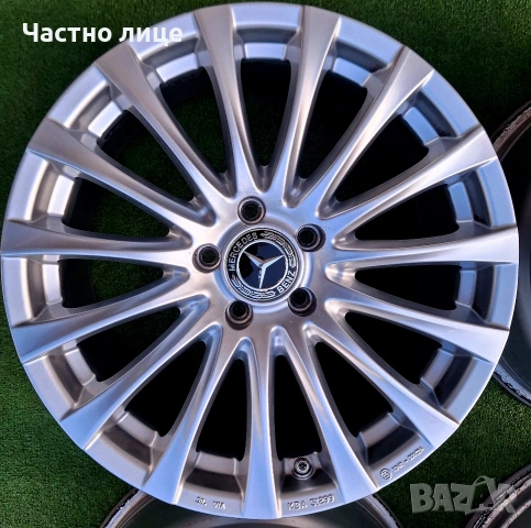 Продавам 4бр 18-ки джанти за Мерцедес GLC,W203,W204, W205,W211,212,W213,, снимка 3 - Гуми и джанти - 54997391