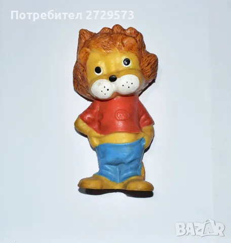 Стара гумена играчка - Лъв, Лъвче 