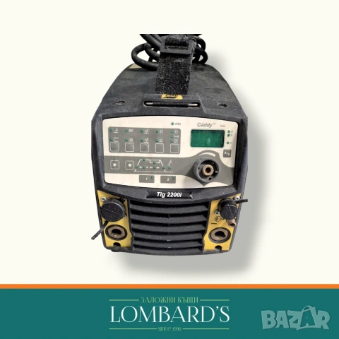 Инвертор за заваряване ESAB CaddyTig 2200i AC/DC, 230/1 V/Ph, N: 44155742