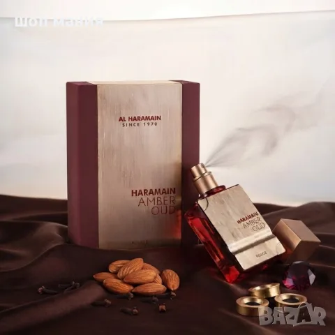Al Haramain Amber Oud Rouge EDP 100 ml – луксозен ориенталски аромат с кехлибарена елегантност