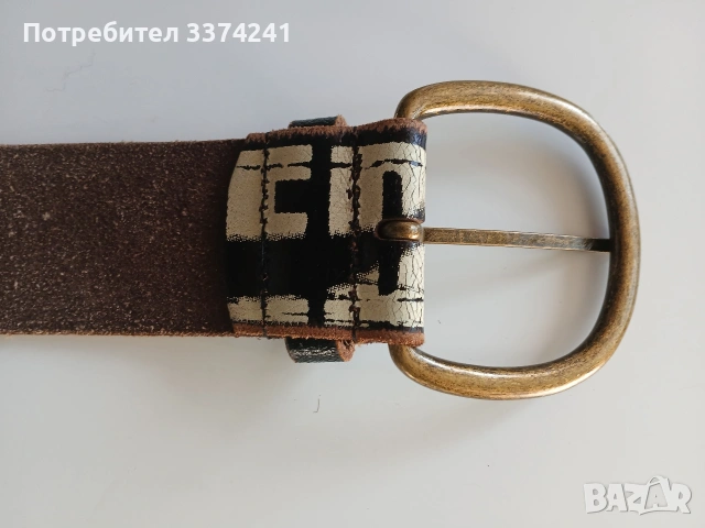 Кожен колан Ed Hardy унисекс, снимка 5 - Колани - 54105438