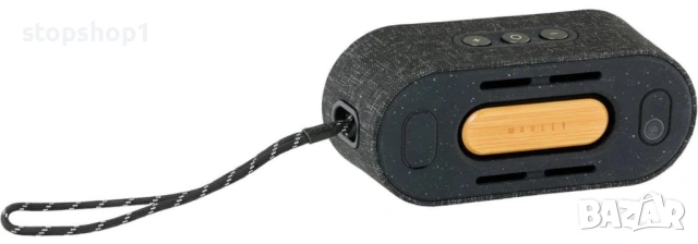 Портативна колонка House of Marley - Get Together 2 Mini, черна, снимка 3 - Bluetooth тонколони - 54079593