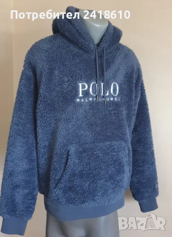 POLO Ralph Lauren Pile Fleece Jumper Hoodie Mens Size  M  ОРИГИНАЛ! Мъжко Горнище!, снимка 7 - Якета - 55285425