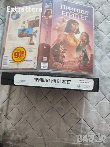 видеокасета "Принца На Египет" VHS, снимка 2 - Анимации - 54552700