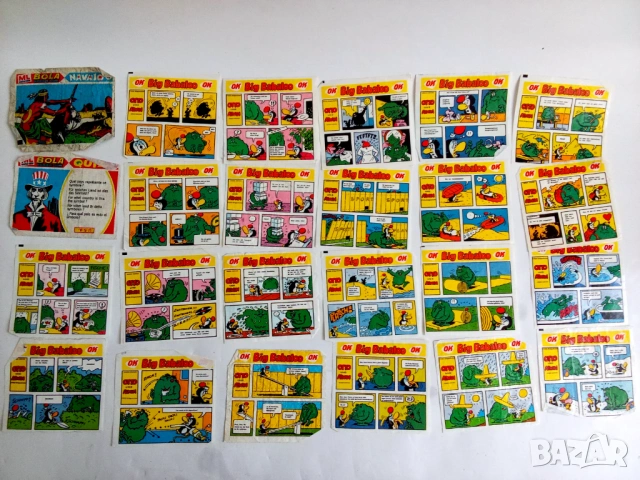 Лот Стари картинки от дъвки и карти футболисти 228бр, снимка 6 - Колекции - 53998406