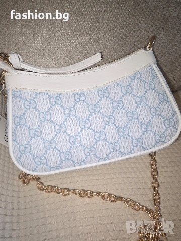 Gucci - синя чанта , снимка 4 - Чанти - 54493855