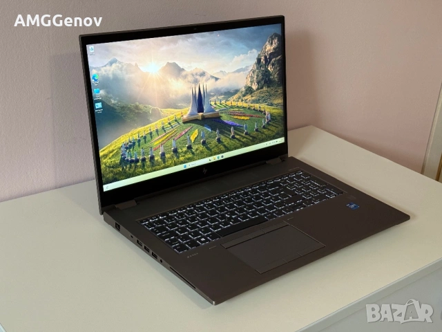 17.3’FHD IPS/RTX A5000 16GB/Hp Zbook Fury G8/i7-11850H/64GB DDR4/1TB SSD, снимка 3 - Лаптопи за работа - 54777630