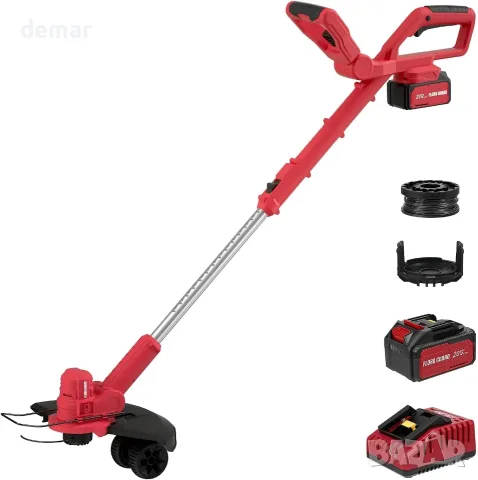 Електрически тример FLORA GUARD, 2 в 1, батерия 4.0Ah и зарядно устройство 3.0A, Makita