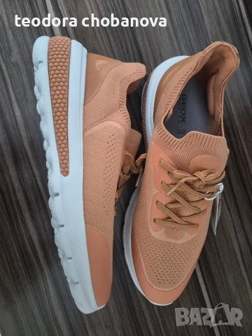 Дамски маратонки Geox D SPHERICA ACTIF - Sneakers laag - peach, снимка 3 - Маратонки - 54322869