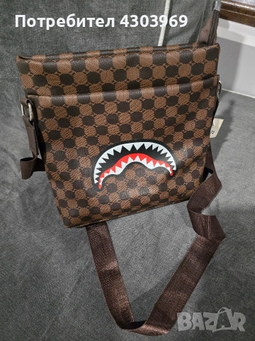 мъжка чанта Sprayground, снимка 2 - Чанти - 54666858