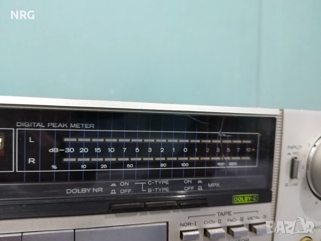 Hitachi D-E66 3-Head Dolby Stereo Cassette Tape Deck, снимка 9 - Декове - 54402418