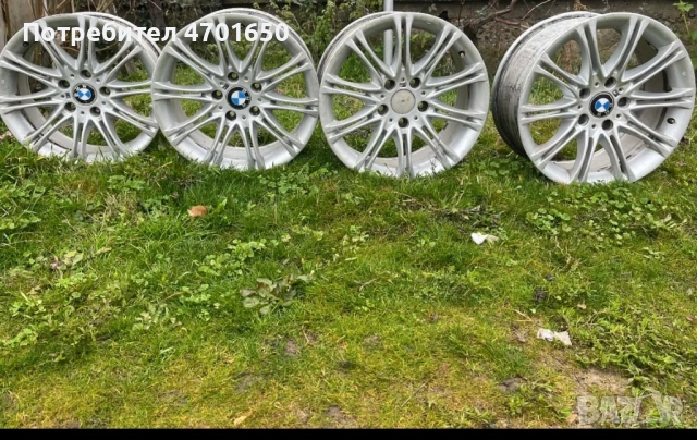 Оригинални джанти BMW 17” 5x120 – комплект 4 бр., снимка 3 - Гуми и джанти - 54376123