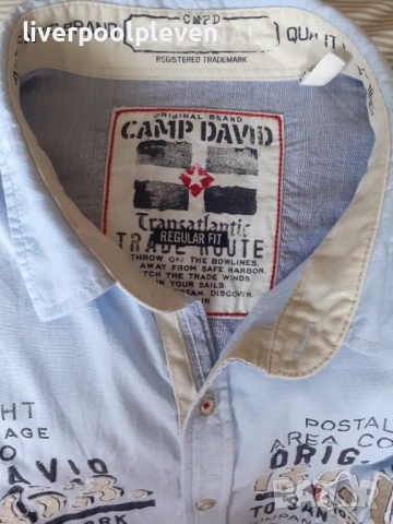 👉Camp David Original 2ХL ефектна, снимка 7 - Ризи - 54805665