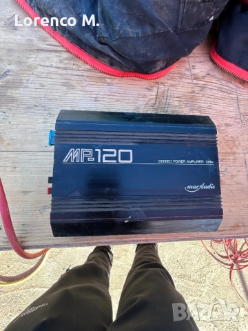 Усилвател за кола/стъпало Mac audio MP120 