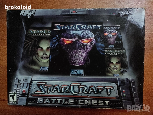 StarCraft + BroodWar Battle Chest big box