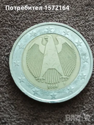 Монета 2 Евро Германия J