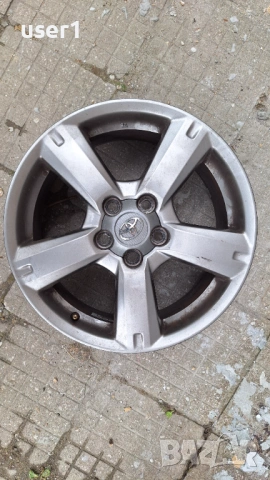 Перфектни, оригинални лети джанти 17" за Toyota Rav4, снимка 7 - Гуми и джанти - 54392700