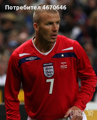 Футболни тениски England David Beckham / Schalke 04 Kevin Kuranyi