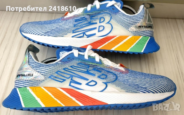 New Balance Z1192 Faded Cobald 12D Echolucent Pride Running Mens Size 42 /26. 5см UK 8 US 8.5 ОРИГИН, снимка 7 - Маратонки - 54929341