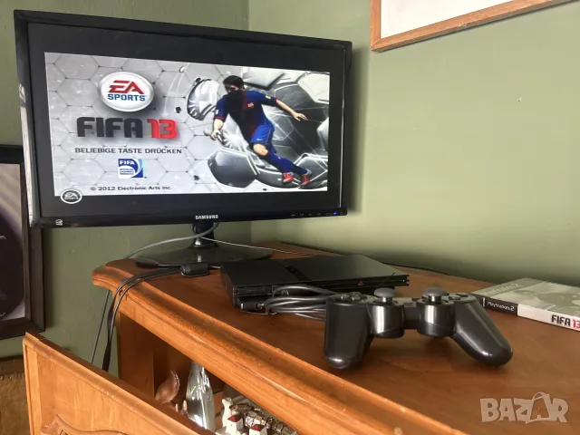 PlayStation 2 + FIFA 2013, снимка 3 - PlayStation конзоли - 55485908