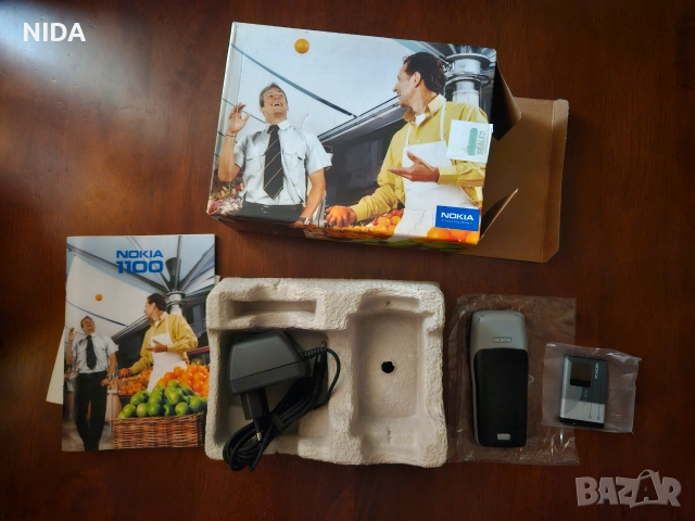 Мобилен телефон Nokia 1100 – Чисто Нов – Легендарен Ретро Модел - УНИКАТ!, снимка 2 - Nokia - 55149429