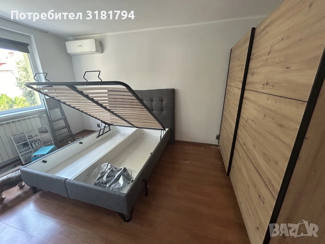 Спешно процвам легло с матрак и повдигащ механизъм, снимка 3 - Спални и легла - 55234391