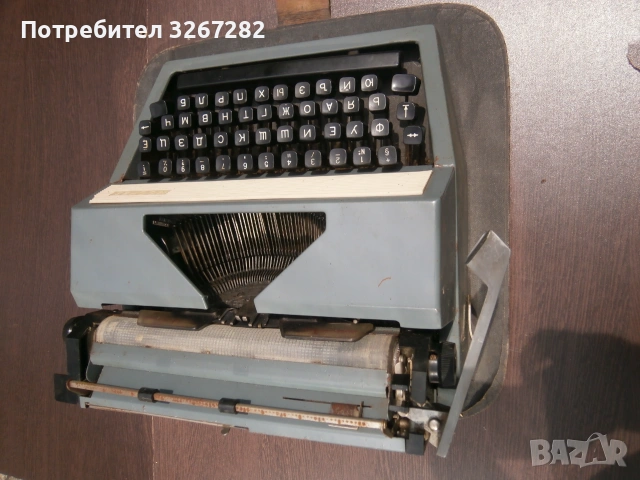 Машина,Пишеща,Съветска,Механична,"Москва", снимка 9 - Антикварни и старинни предмети - 55003993
