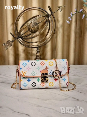 Louis Vuitton Нова Стилна Дамска Кожена Чанта Луи Витон Различни Цветове , снимка 5 - Чанти - 55031165