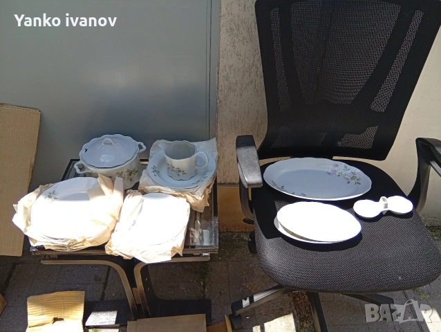 Порцелан БГ сервиз 24части нов, снимка 2 - Сервизи - 54855635