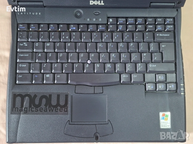 Лаптоп Dell Latitude C610.Model No:PP01L. Супер рядък и колекционерски., снимка 3 - Лаптопи за дома - 54578994