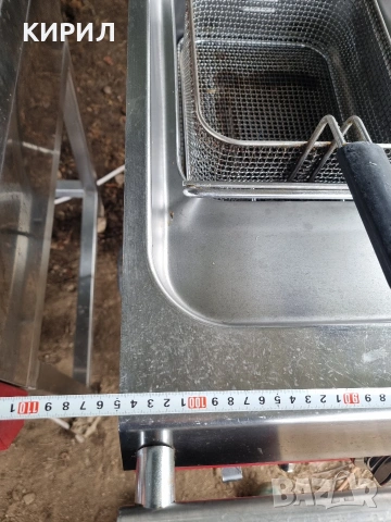 професионален фритюрник с плот, снимка 4 - Обзавеждане на кухня - 54016702