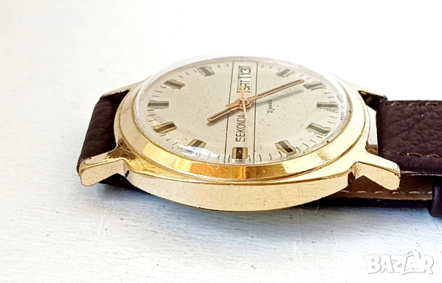 Sekonda - мъжки механичен часовник , снимка 7 - Мъжки - 54892467